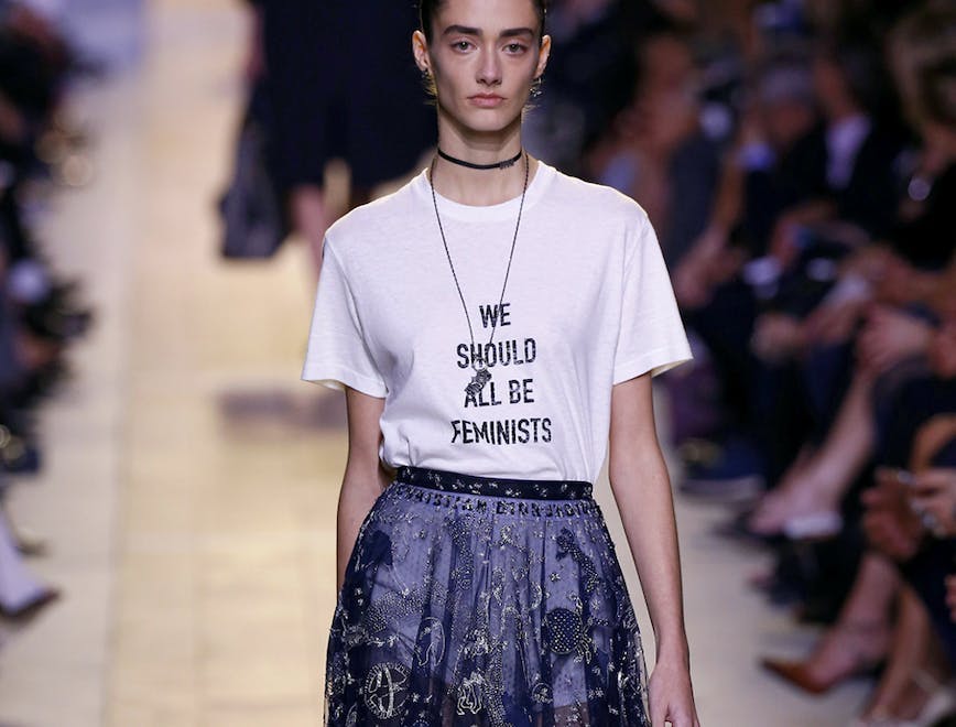 person human skirt clothing apparel fashion runway