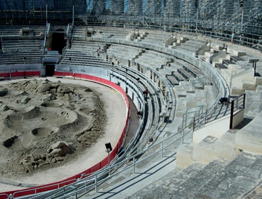 building architecture arena person human stadium