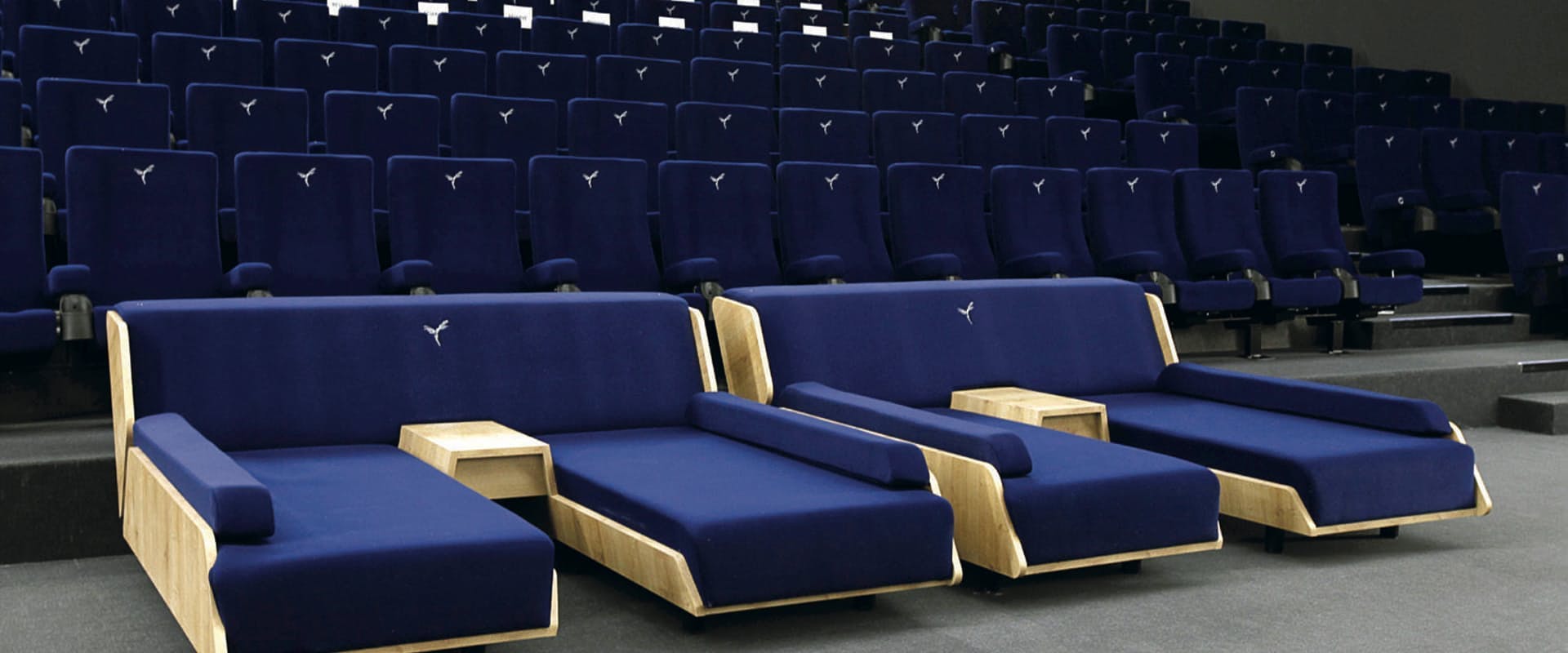 interior design indoors couch furniture room chair cushion theater auditorium hall