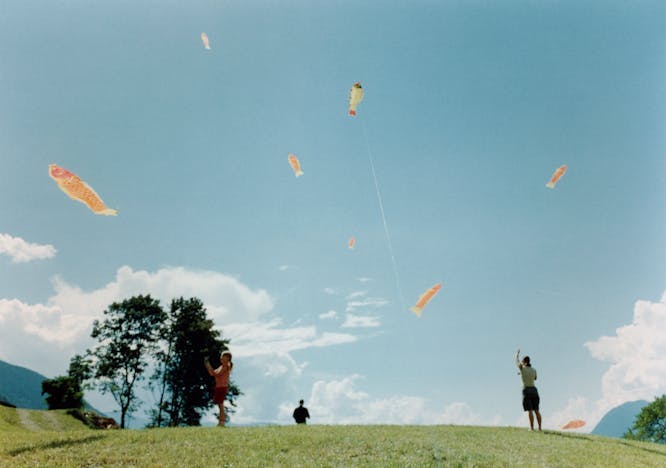 person human adventure leisure activities toy kite