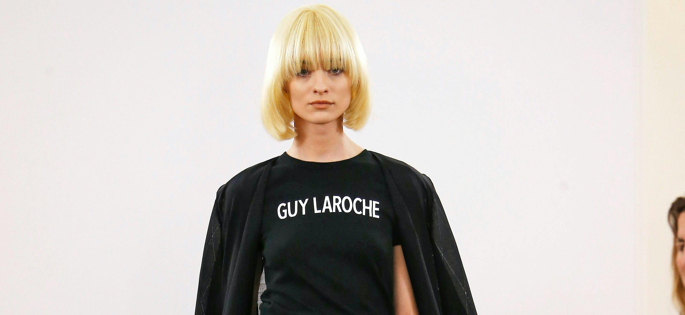 guy_laroche ready to wear spring summer 2018 paris fashion week september2017 sleeve clothing blonde teen kid girl person female long sleeve hair