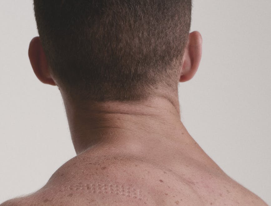 skin person human neck shoulder