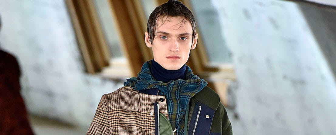 sacai paris fashion week men fall winter 2018-19 paris january 2018 person human boy
