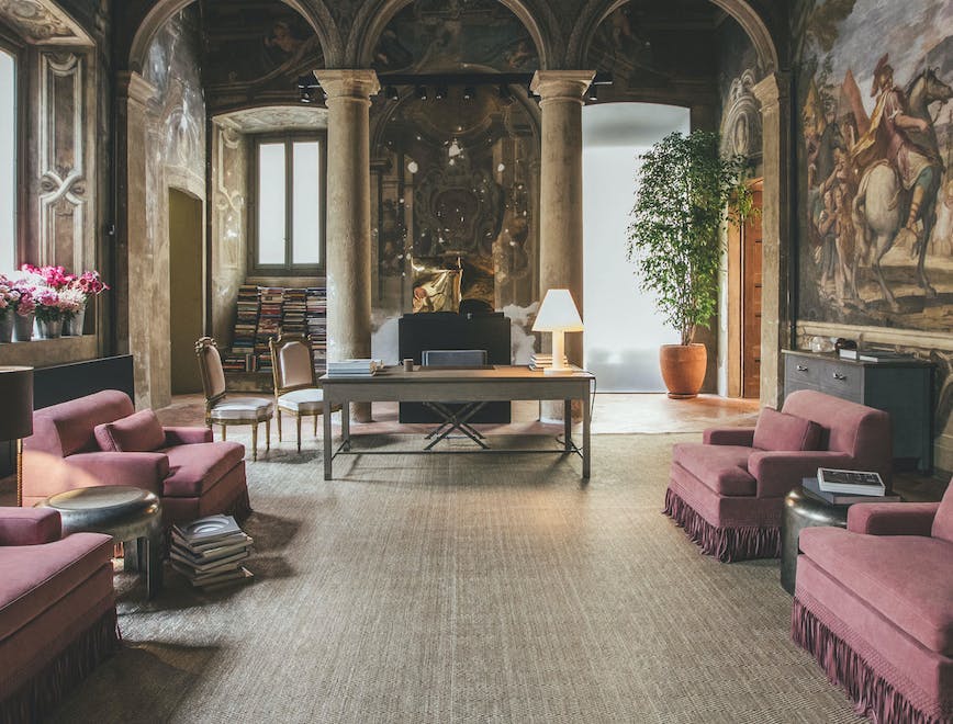 2018 bottega veneta italy jay gullion milan flooring person human floor furniture living room room indoors couch lobby