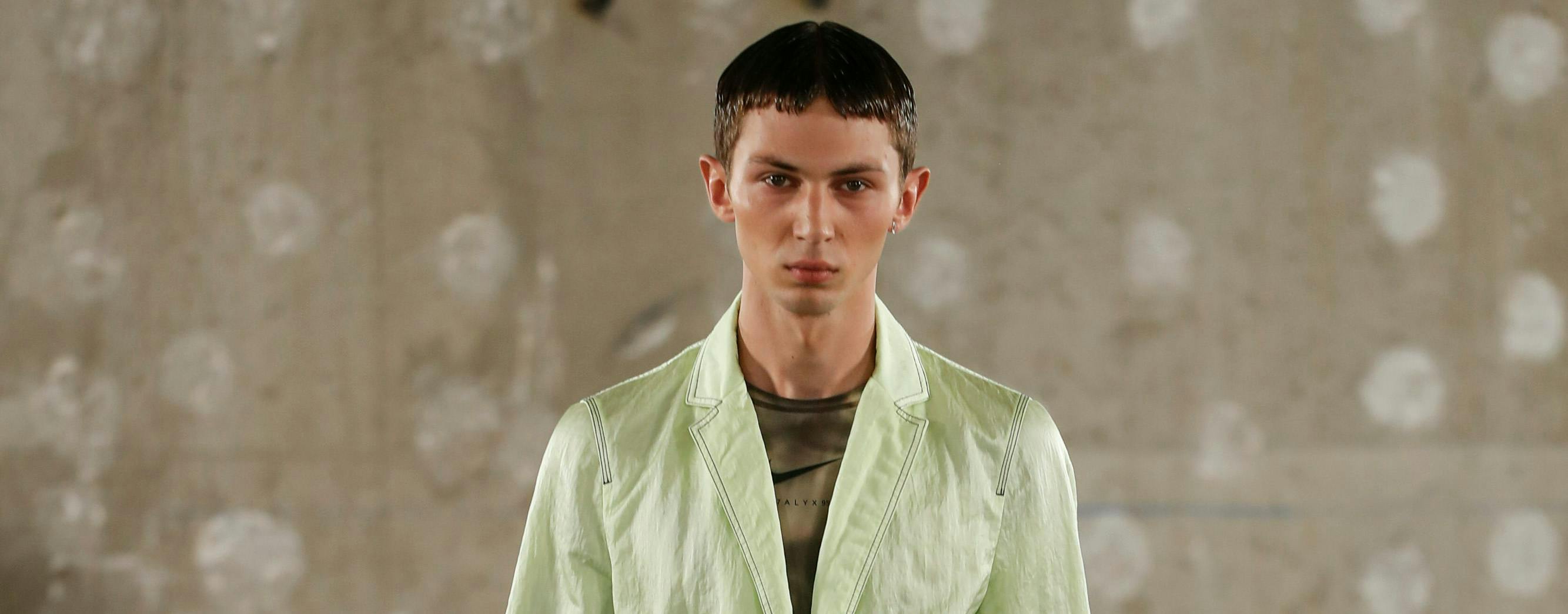 clothing apparel person human jacket coat