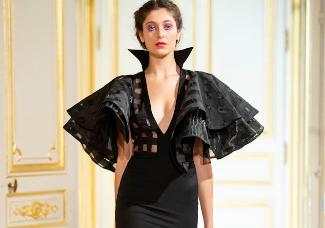 patrick pham_haute couture fall winter 2018-ed19 _paris couture july 2018_ dress clothing apparel female person human woman fashion