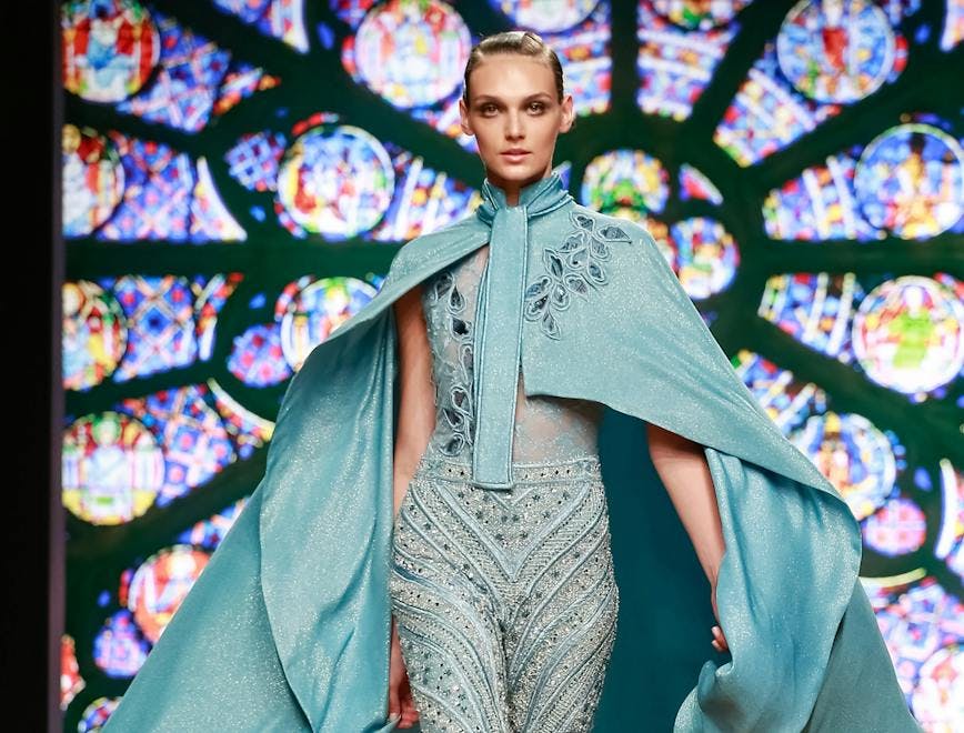 tony_ward__haute couture fall winter 2018-ed19 _paris couture july 2018_ clothing apparel art stained glass