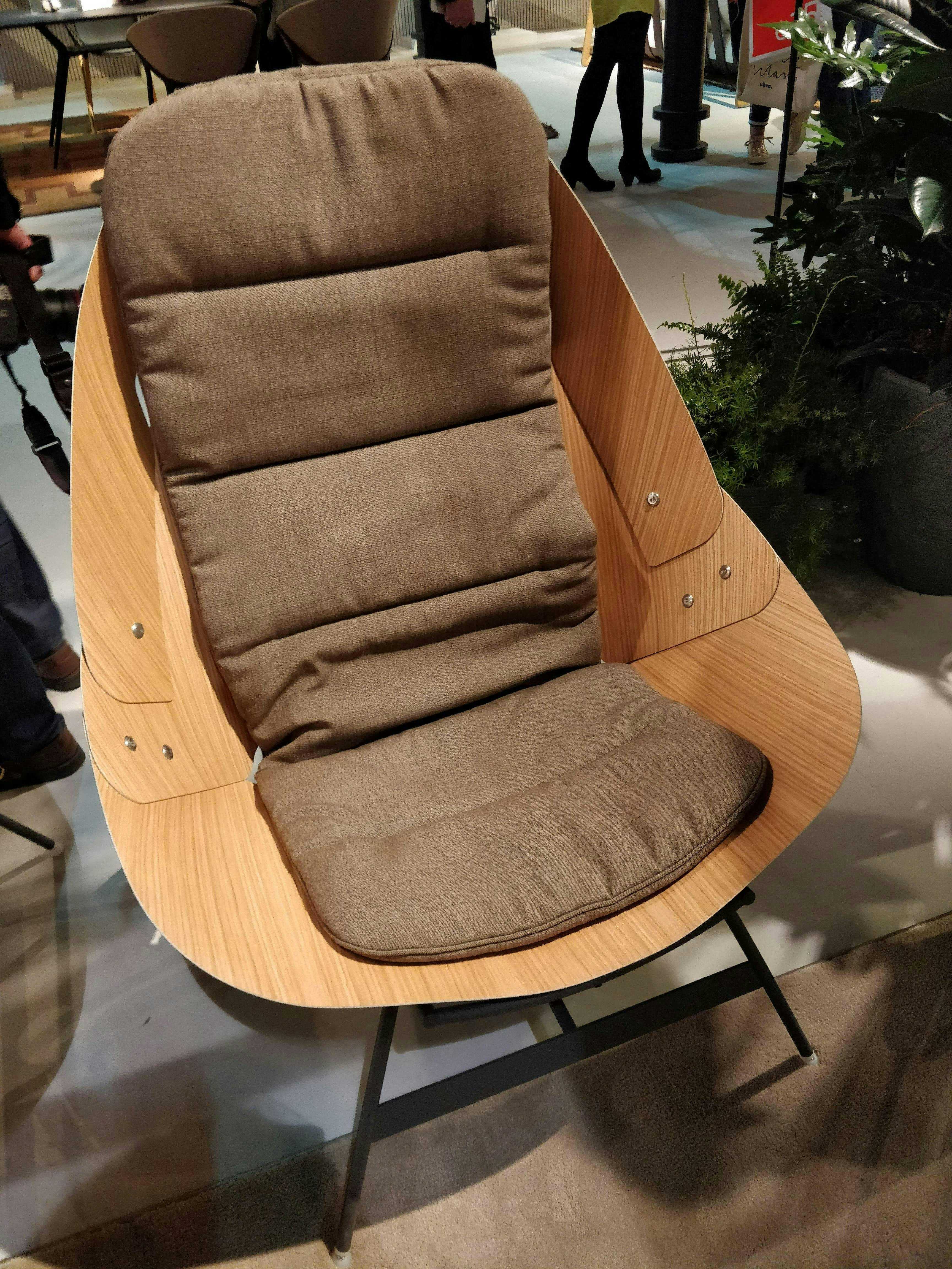 chair furniture person human armchair