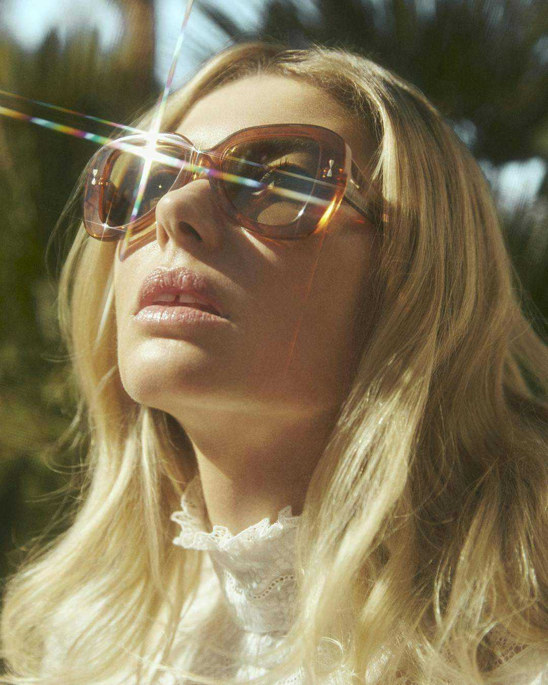 person glasses accessories sunglasses blonde female teen kid girl woman