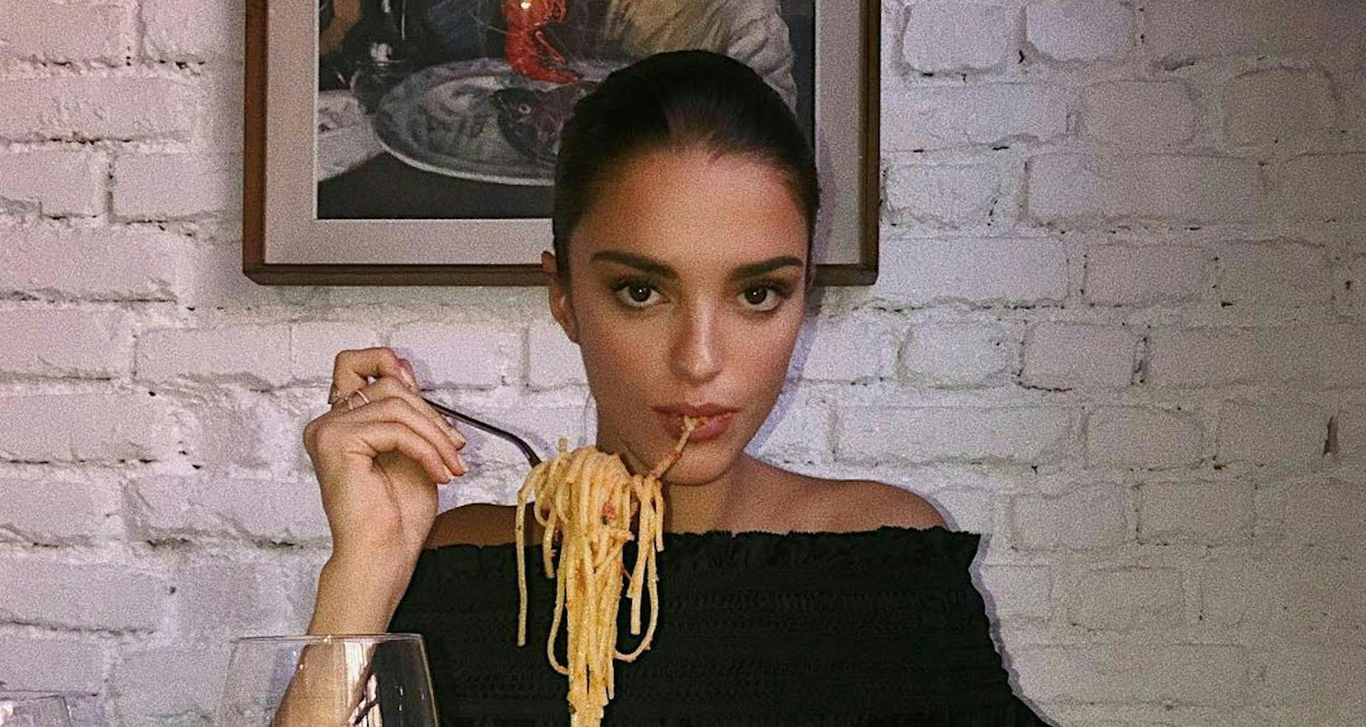 person human food spaghetti pasta noodle