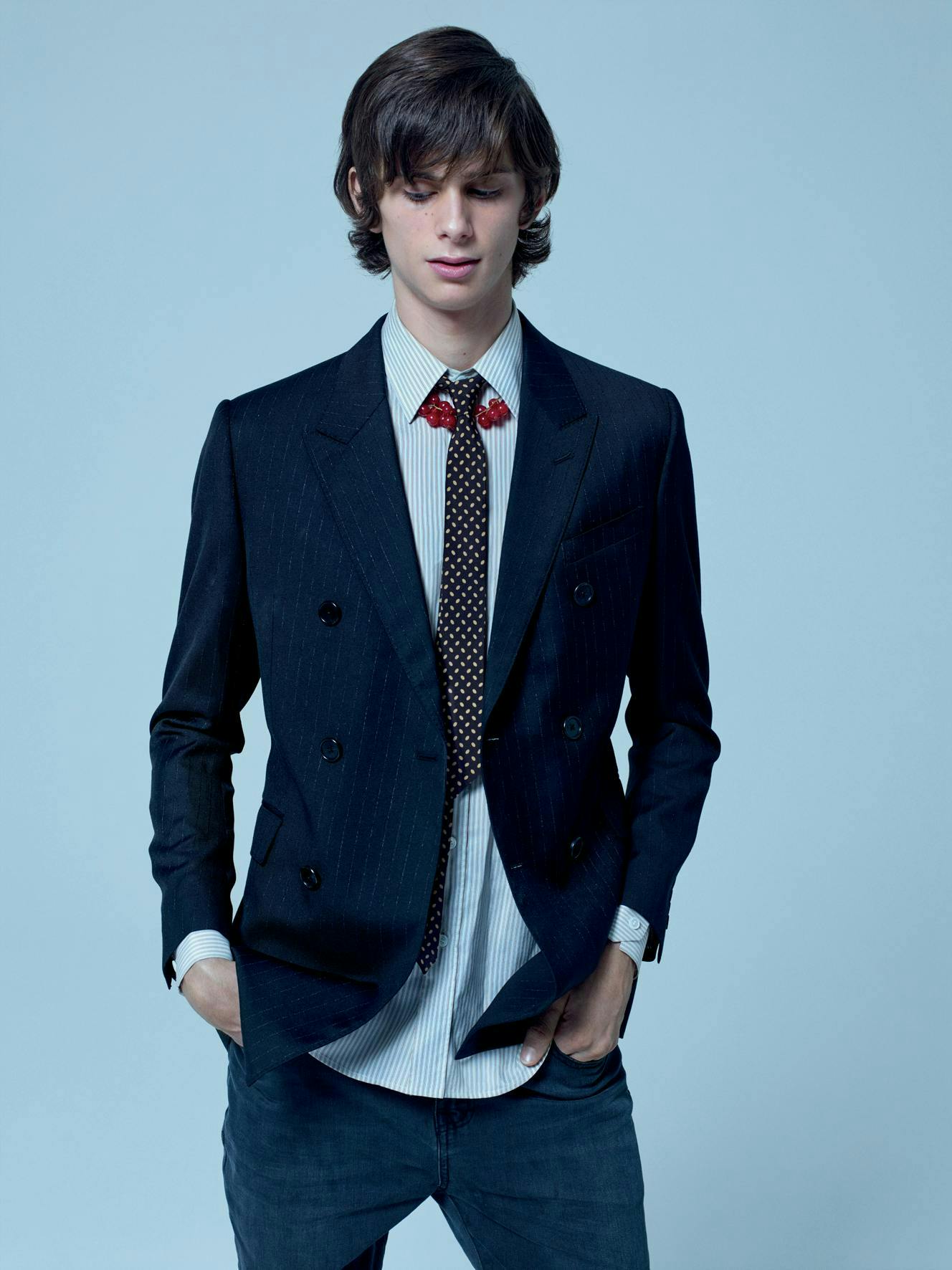 clothing apparel tie accessories blazer coat jacket suit overcoat person