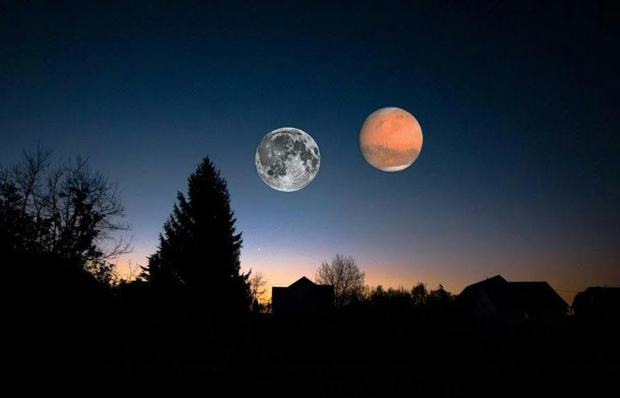 nature outdoors moon night outer space astronomy space universe