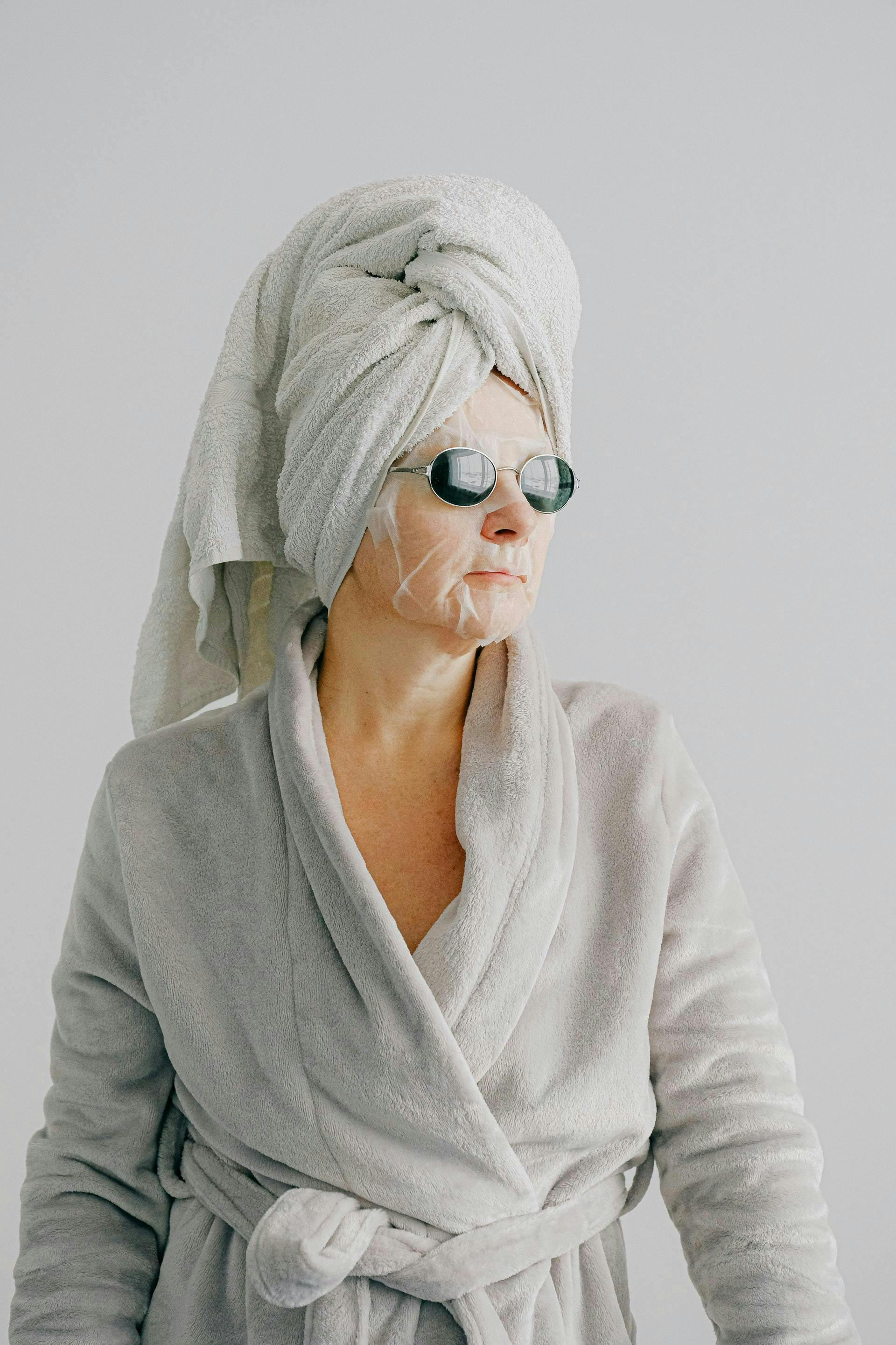 clothing sunglasses accessories home decor linen headband hat robe fashion person