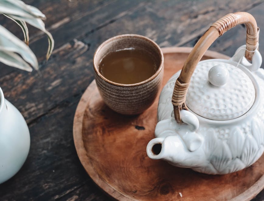 pottery teapot pot