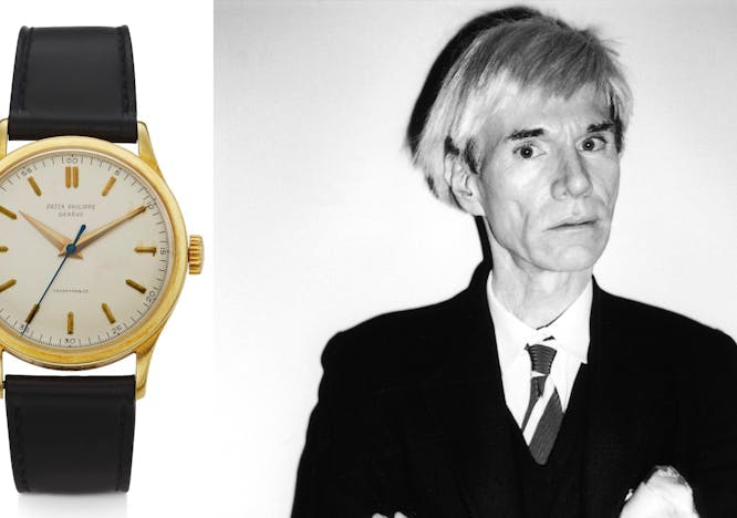 Qui veut la montre d’Andy Warhol ?