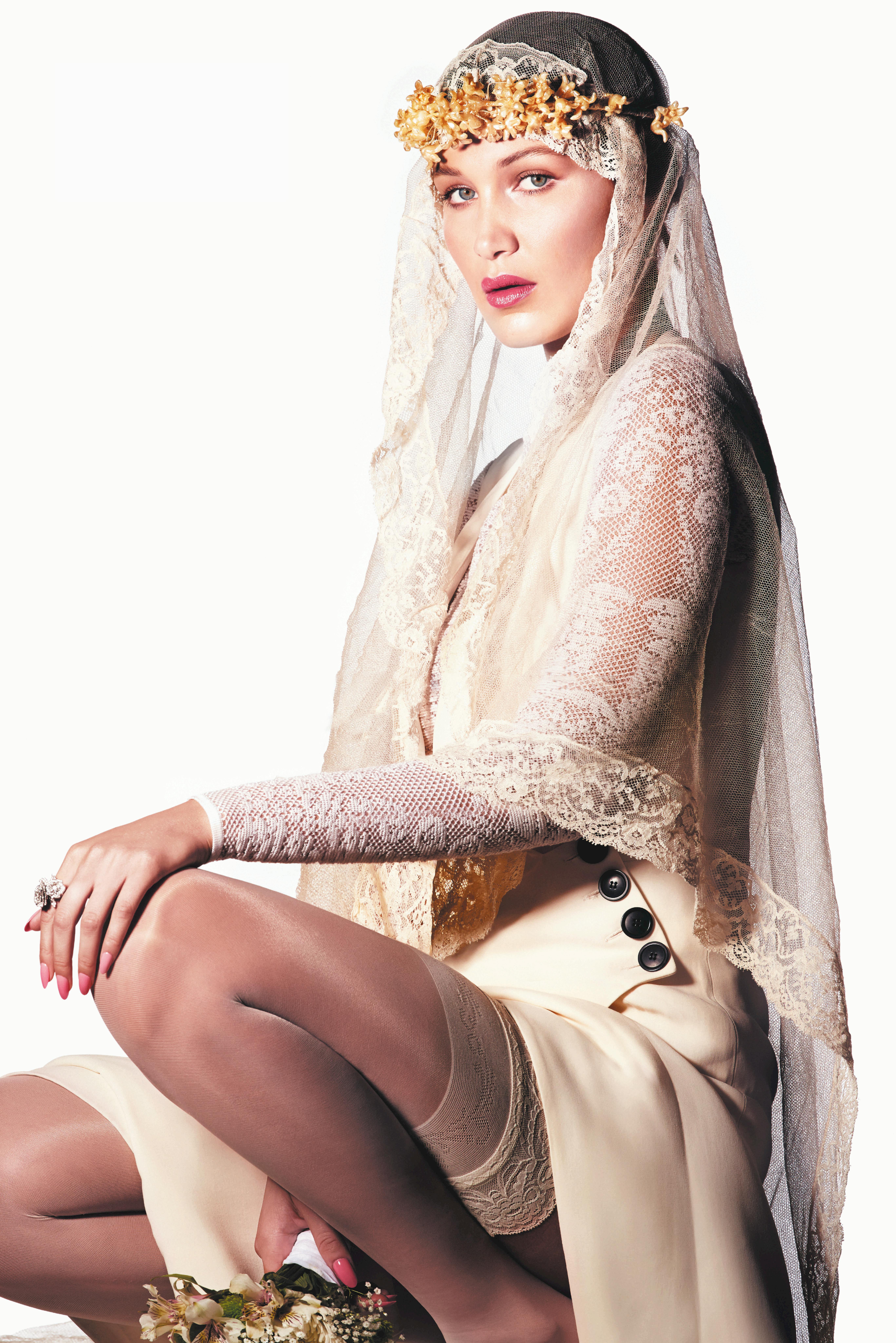 Bella Hadid photographiée par Alexei Hay pour “Jalouse”, en 2014.
