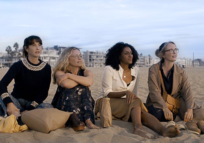 De droite à gauche : Julie Delpy , Sarah Jones, Elisabeth Shue, Alexia Landeau. Copyright : © The Film TV 
