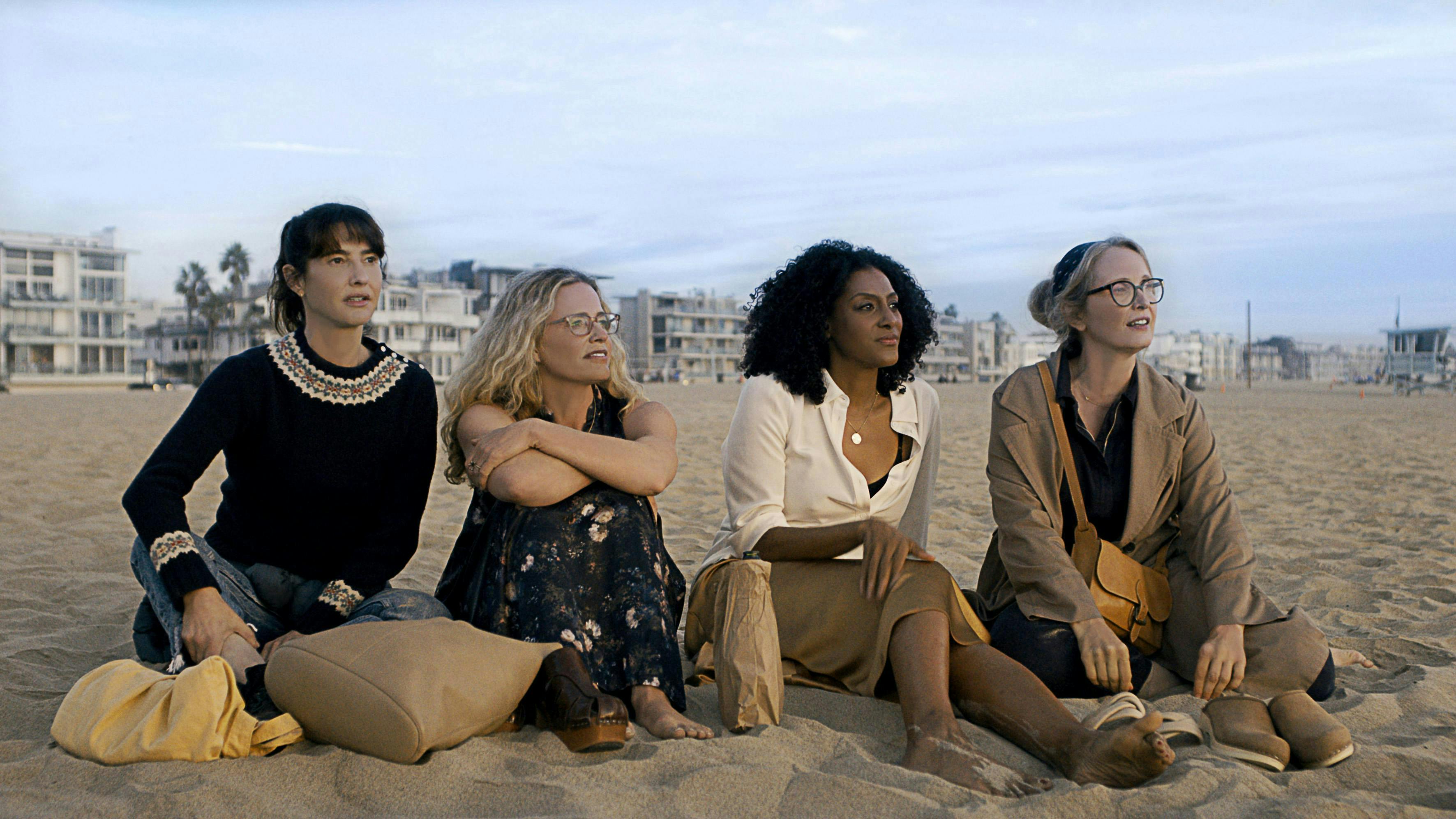 De droite à gauche : Julie Delpy ,  Sarah Jones, Elisabeth Shue, Alexia Landeau. Copyright : © The Film TV 