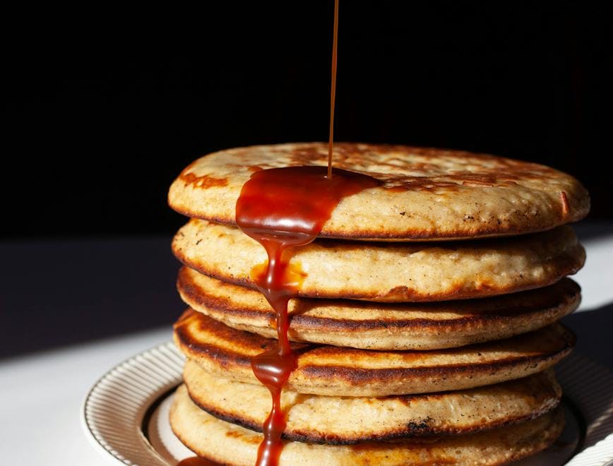 bread food pancake