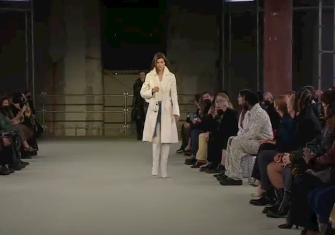person human clothing apparel overcoat coat