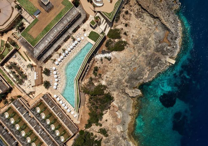 sea outdoors water nature pool swimming pool coast shoreline aerial view building