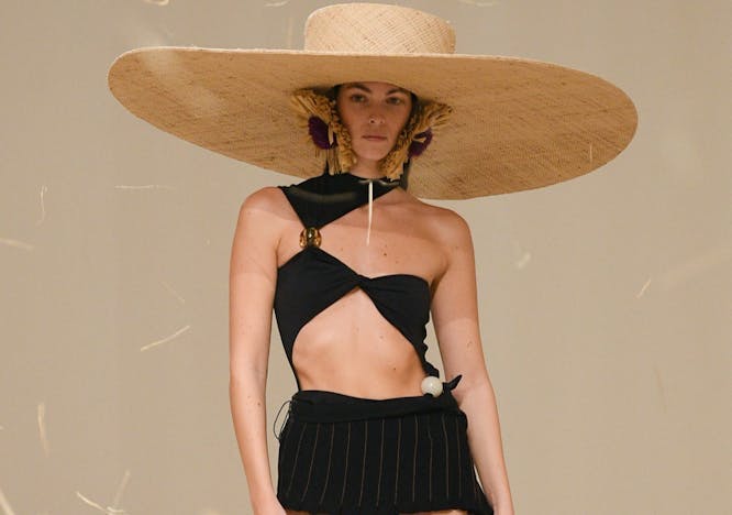 hat clothing woman adult female person sun hat skirt face head