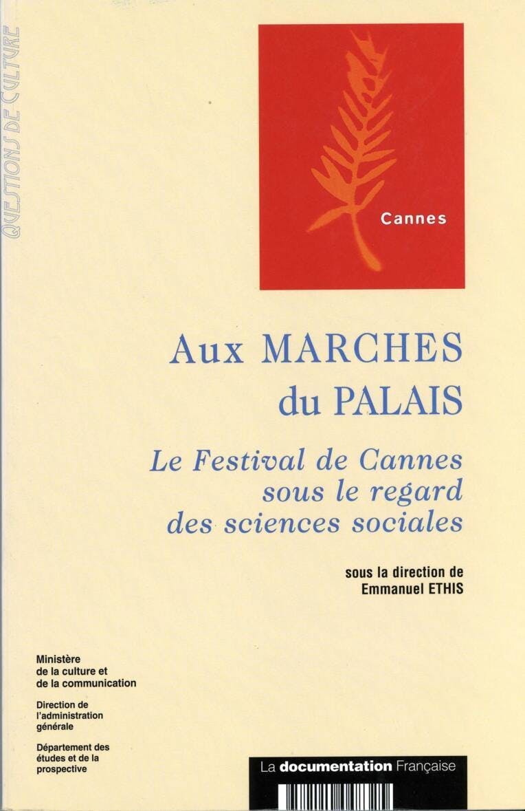 « Aux Marches Du Palais » d’Emmanuel Ethis (Éditions La Documentation Française, 2001)
