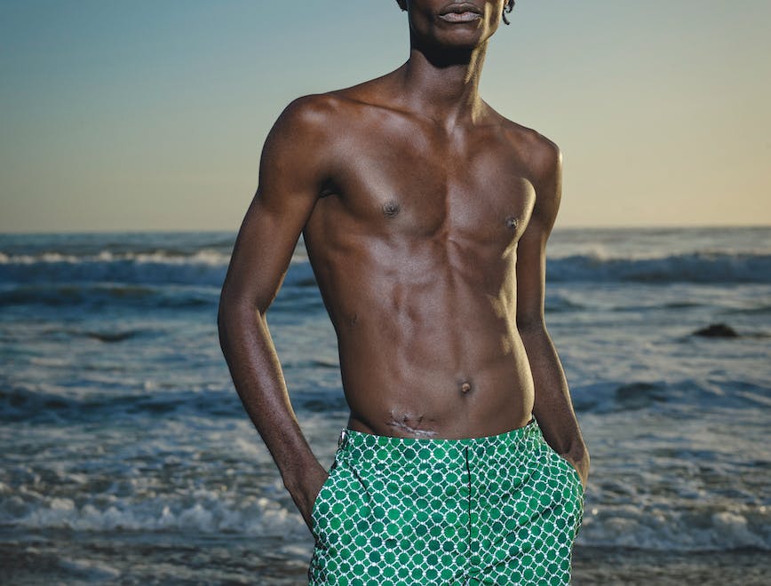 person clothing swimwear swimming trunks beachwear