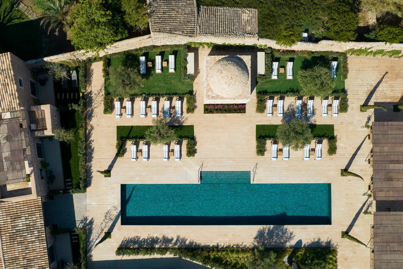 pool water swimming pool outdoors aerial view architecture building housing